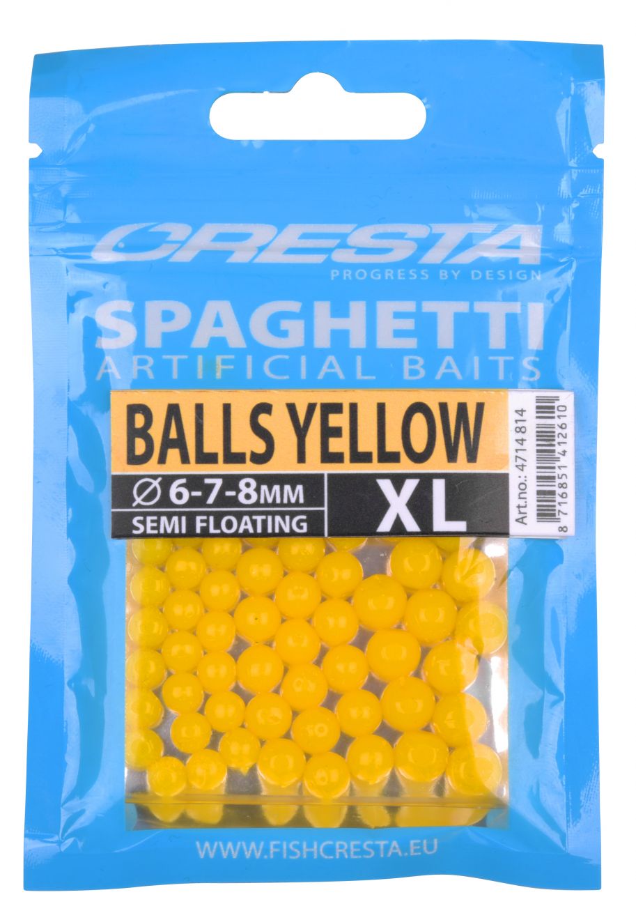 SPAGHETTI BALLS YELLOW XL SPAGHETTI BALLS YELLOW XL