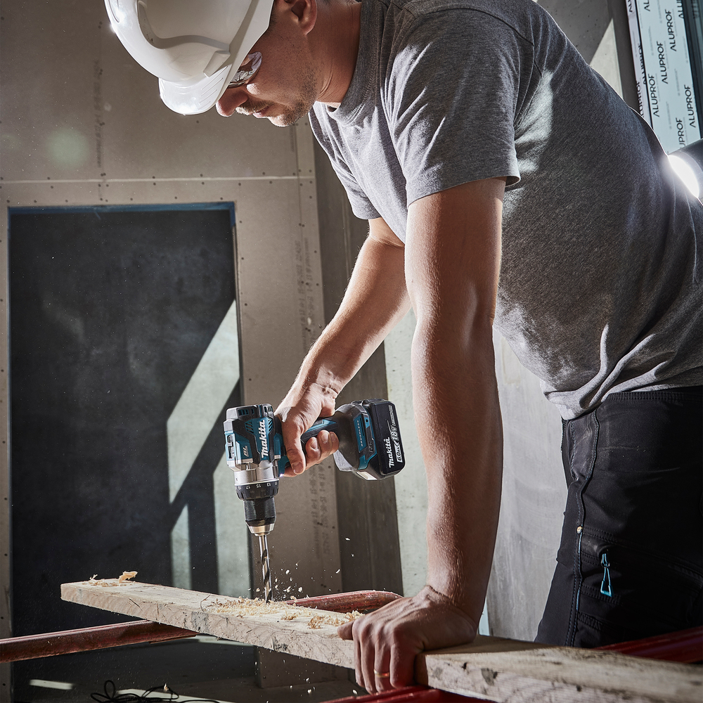 Elektrische Bohrmaschine, Werkzeug, Person, Arbeiter, Holzbearbeitung