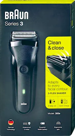 Braun Series 3 - 300s schwarz (Braun Personal Care) B-Ware