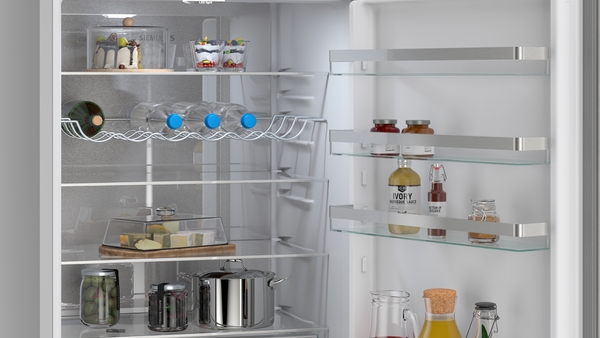 Kühlschrank, Innenraum, Glasregal, Frischebehälter, Topf-/Kasserolle