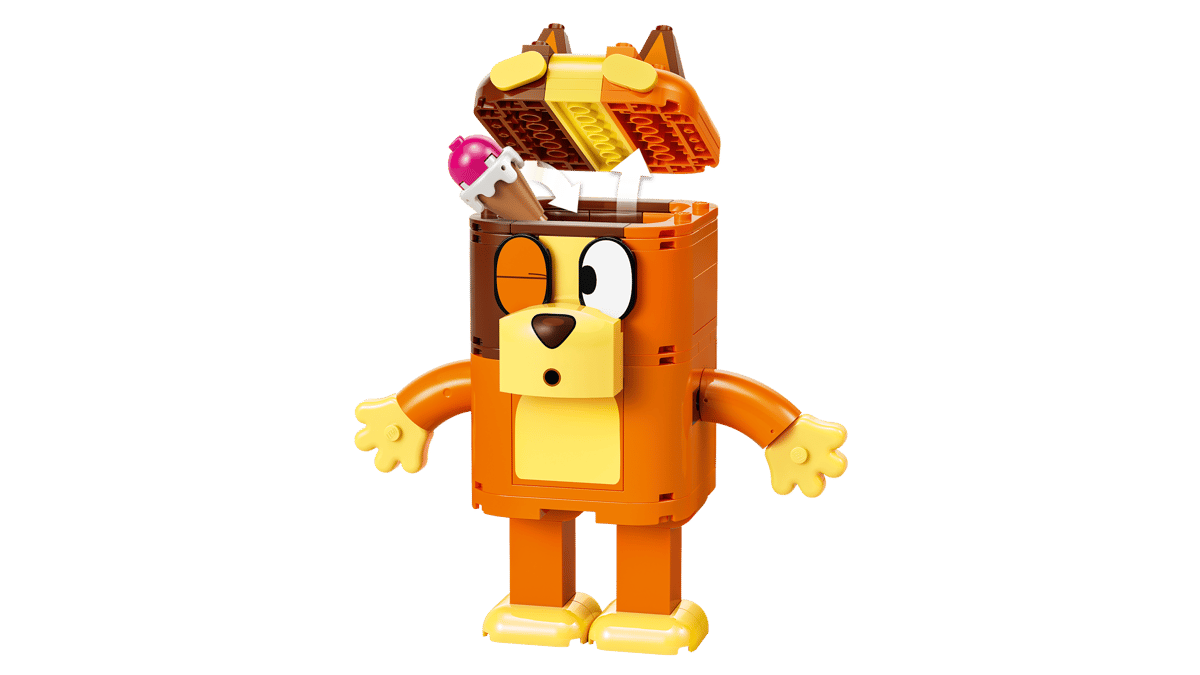 Blueys Familie aus LEGO Steinen