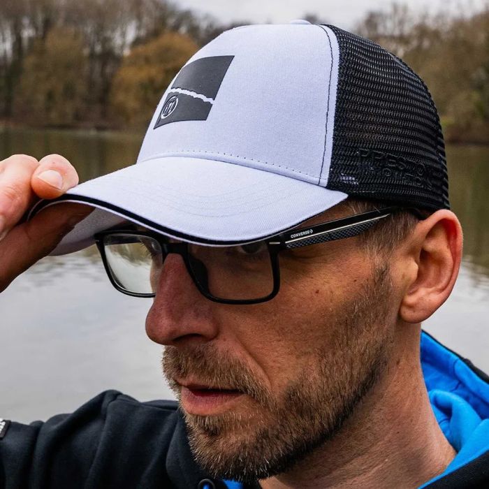 Kappe, Brille, schwarz, grau, Baseballcap