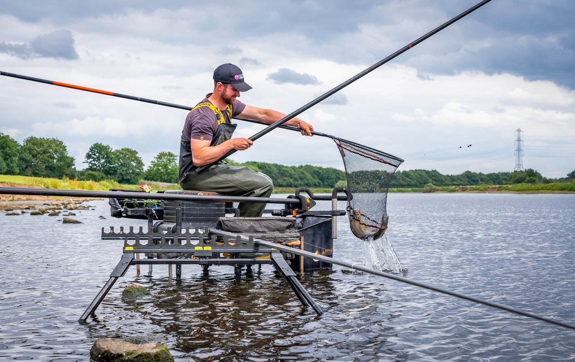 Fischen, Im Freien, Wasser, Angler, Person