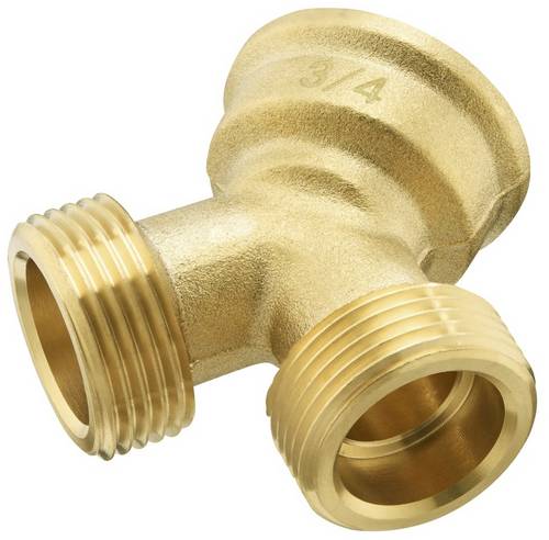 Y-Verteiler für Zulaufschläuche, für Ø 3/4 Zoll (26,9 mm)