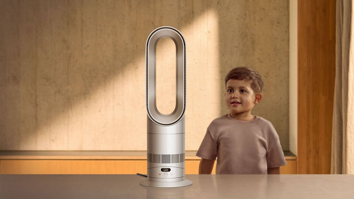 AM15 Heizlüfter (Hot + Cool HF1) weiß/silber