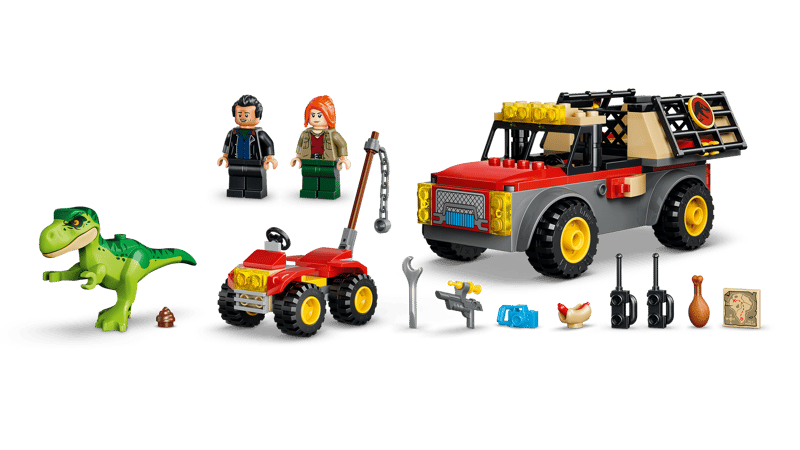 Dinosaurier, Lego, Offroad-Truck, Arbeitsfahrzeug, Sets