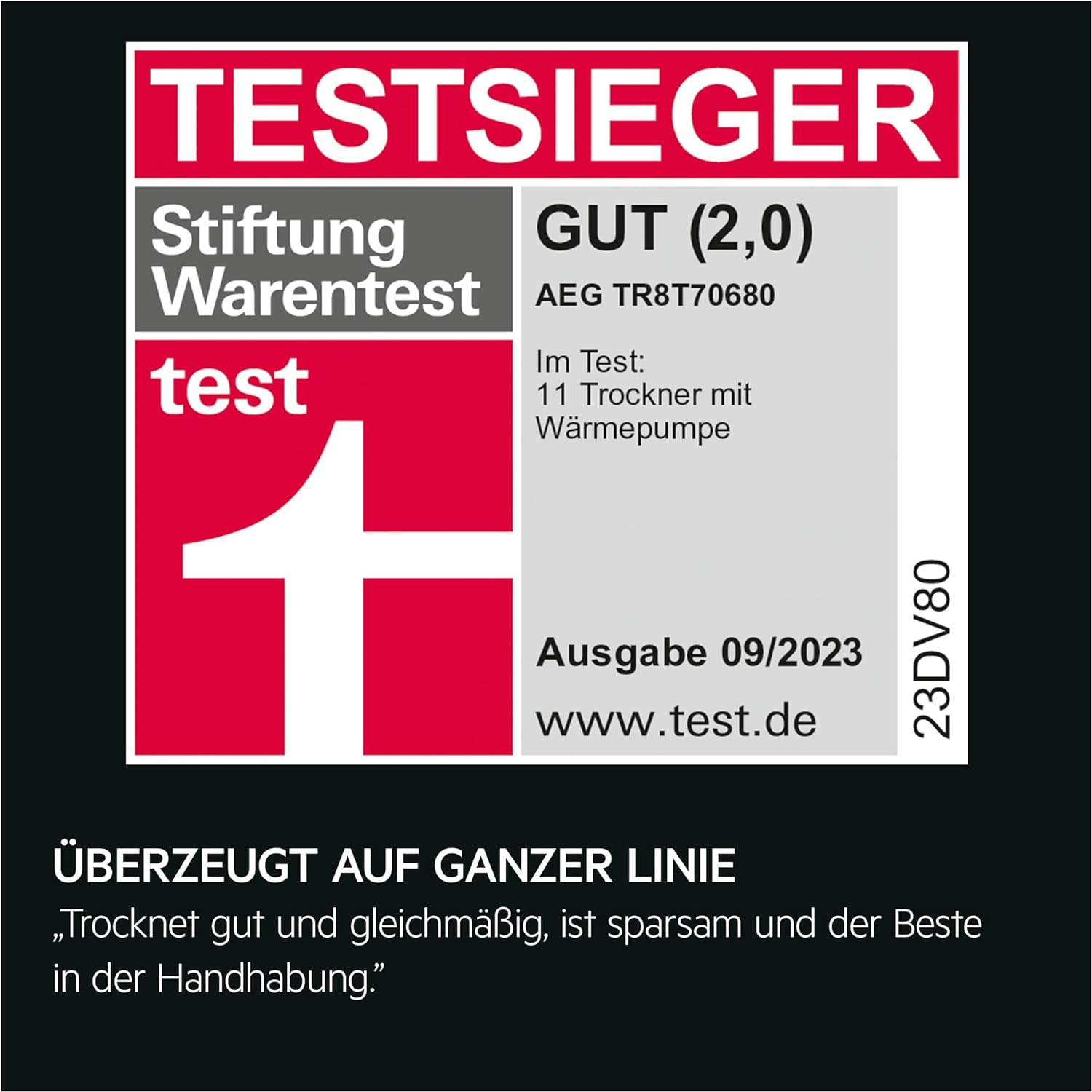 TR8T70680 (916099276) (AEG GROSSGERÄTE) Aussteller