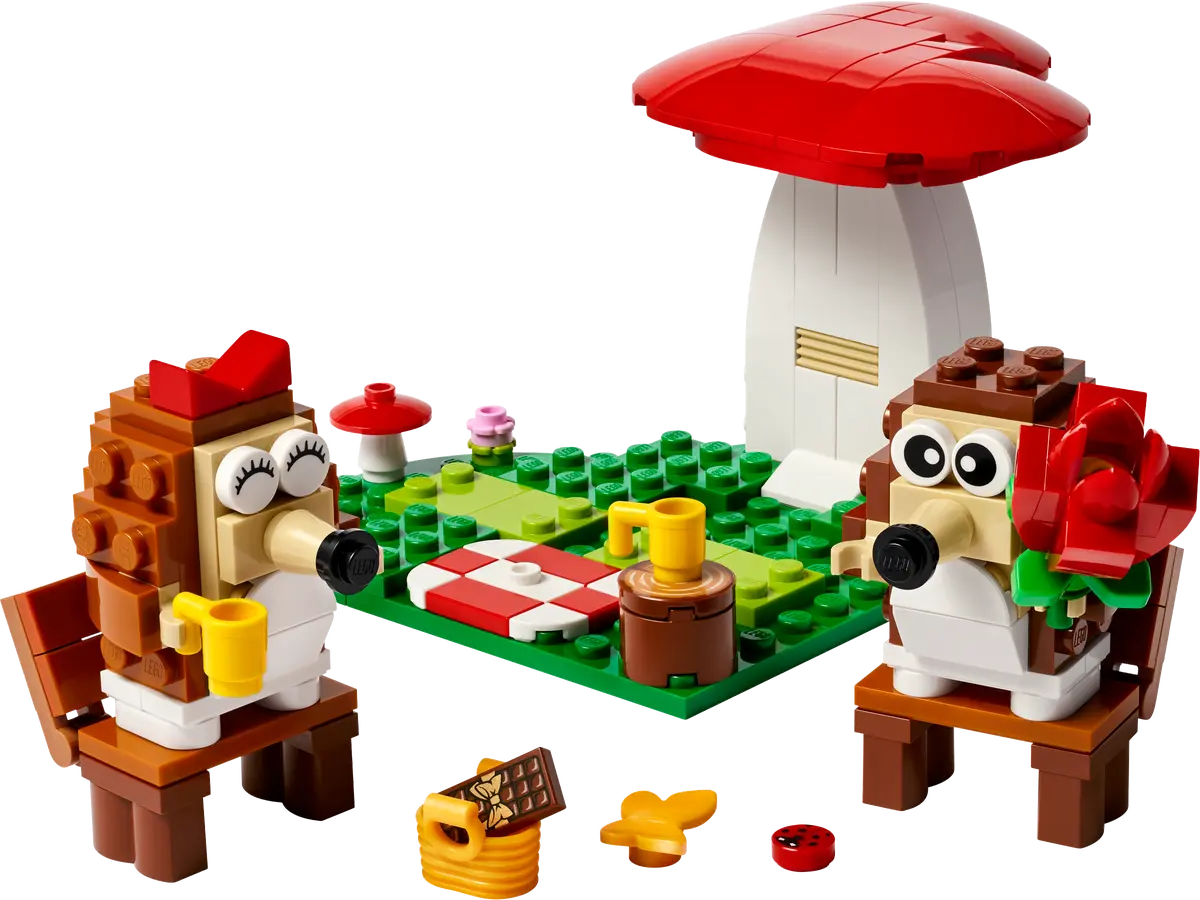 Igel und ihr Picknick-Date Igel und ihr Picknick-Date