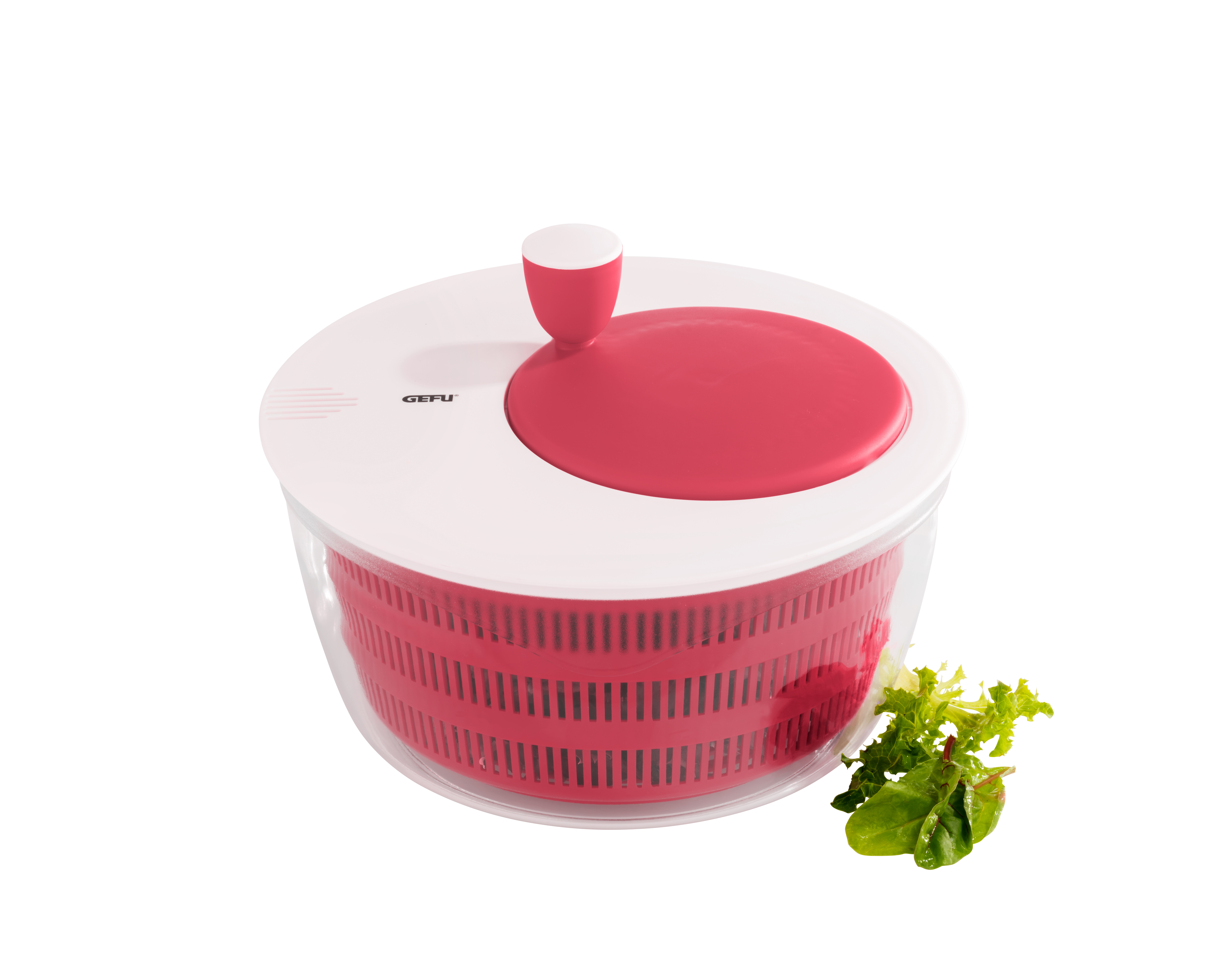 Salatschleuder ROTARE, Himbeerrot
