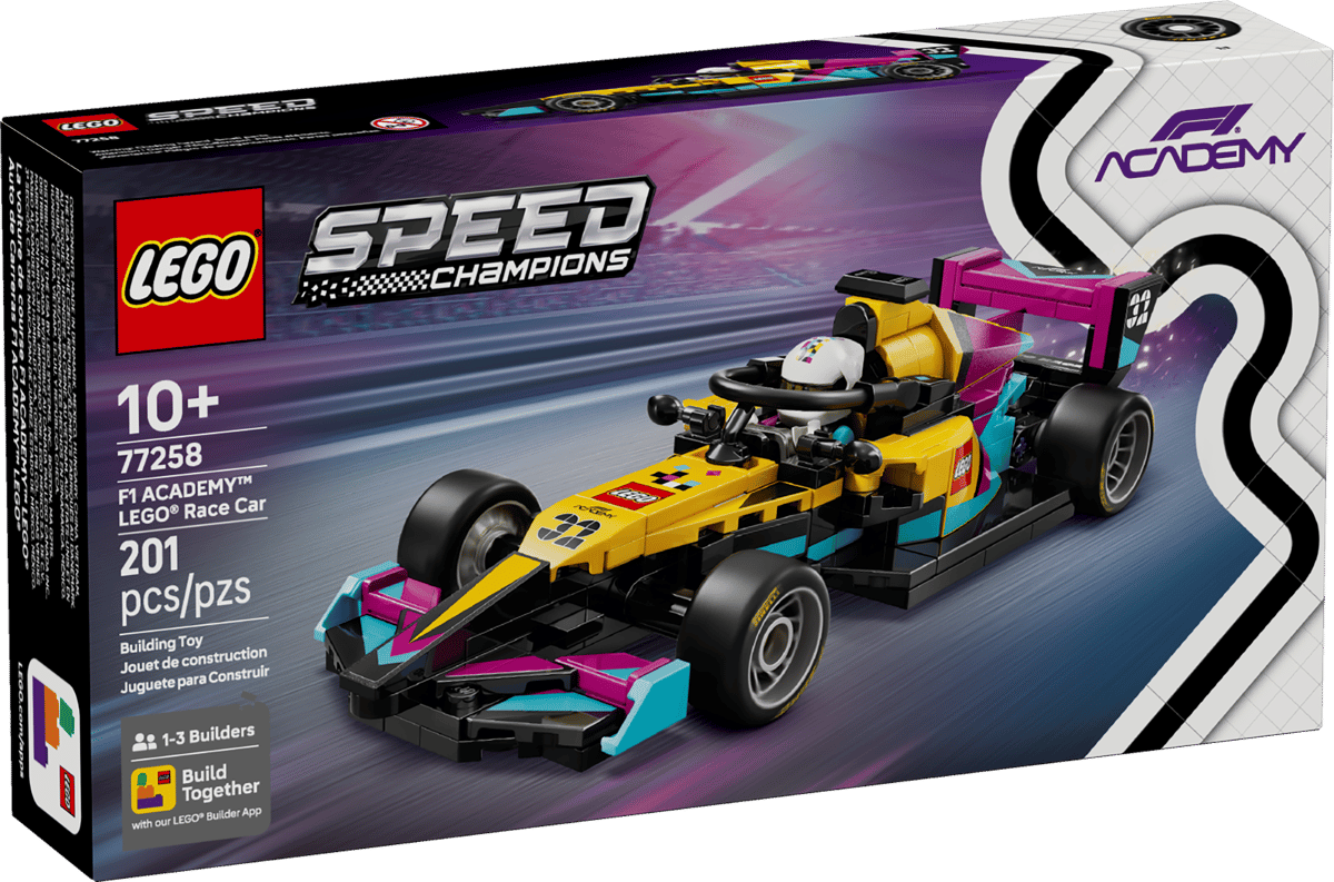 F1 ACADEMY LEGO Rennwagen