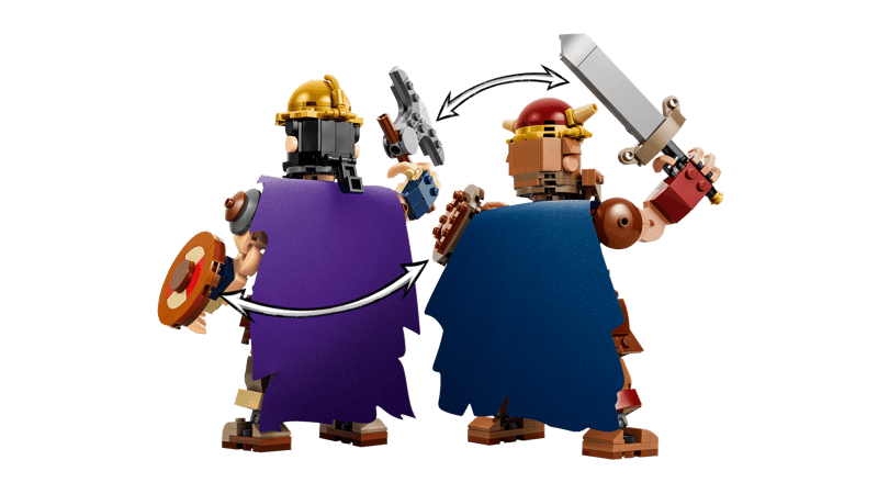 lego, minifigures, ritter, schild, schwert