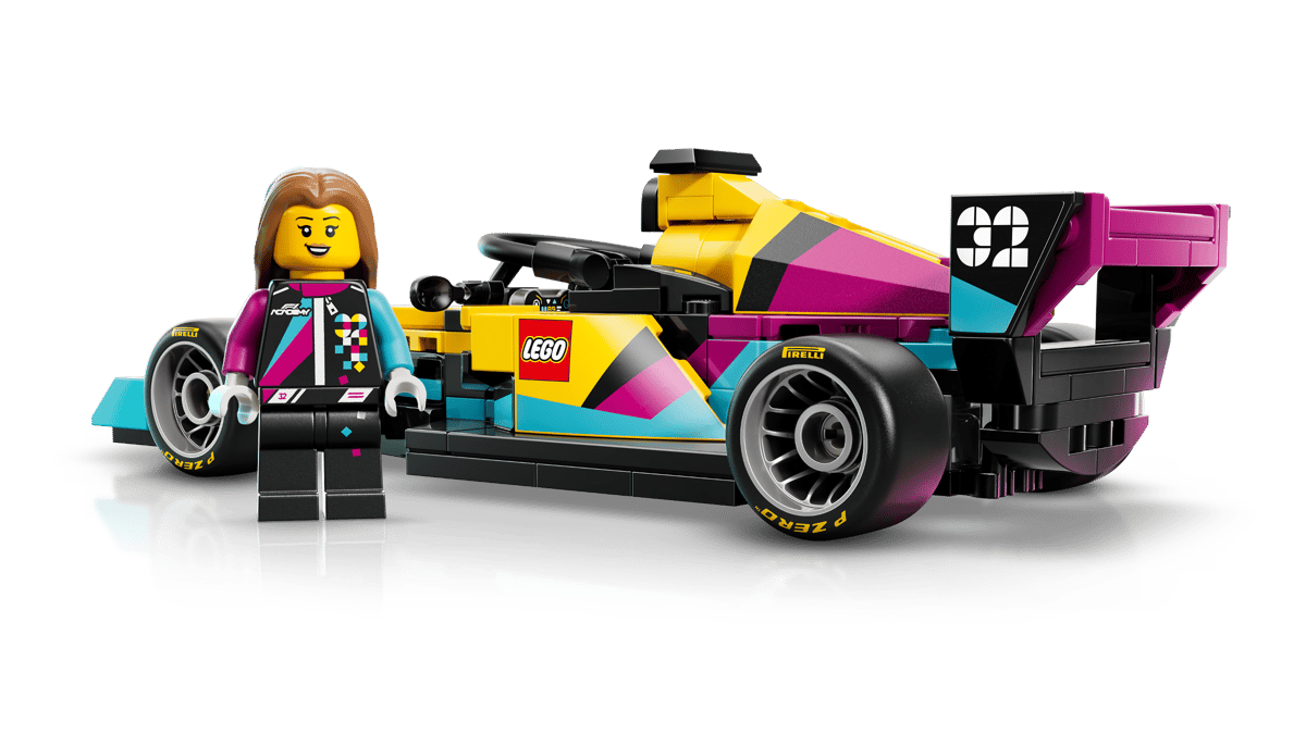F1 ACADEMY LEGO Rennwagen