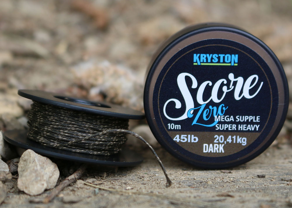 10m 45lb Score ZERO Leadfree Leader Muddy brown