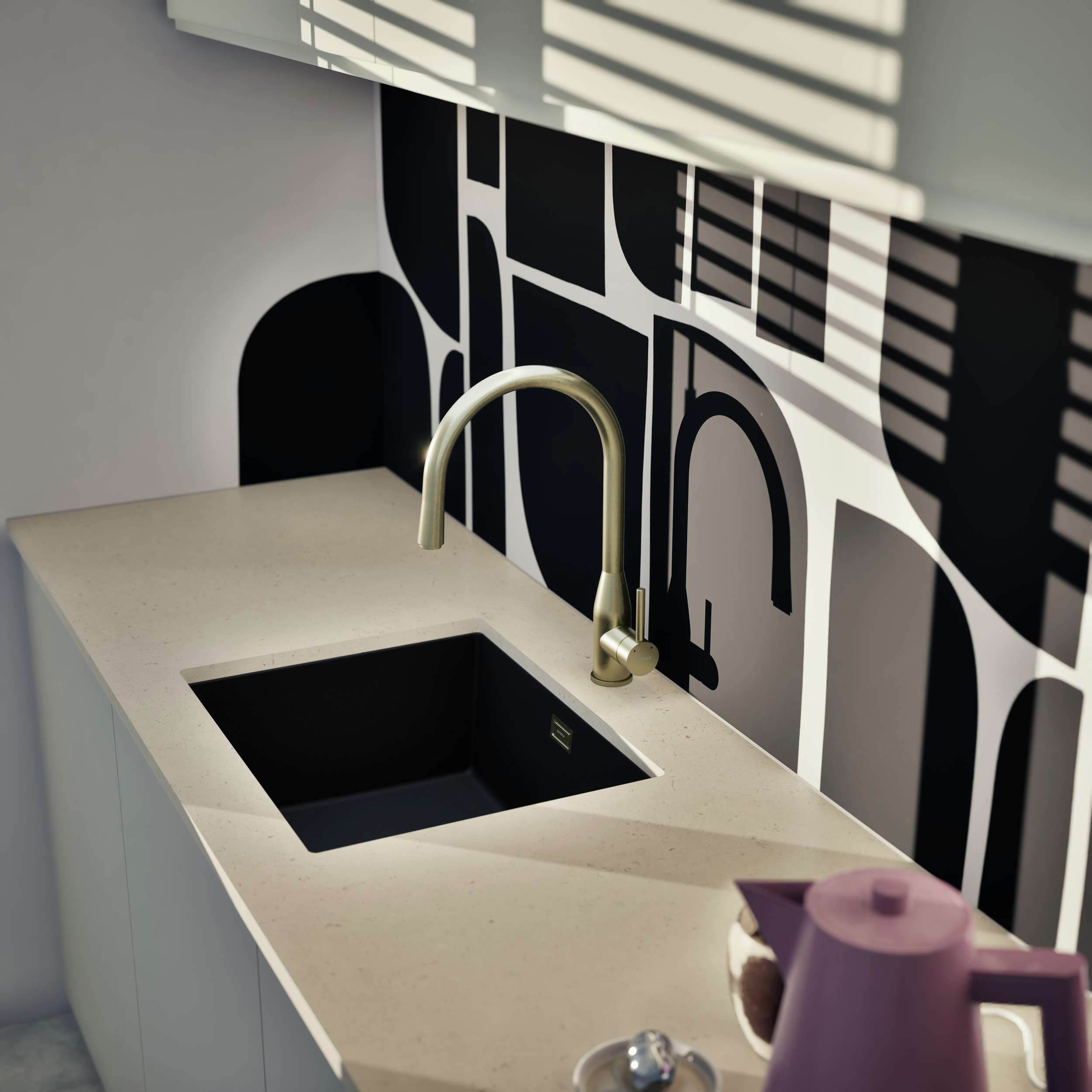 Sinken, Waschbeckenhahn