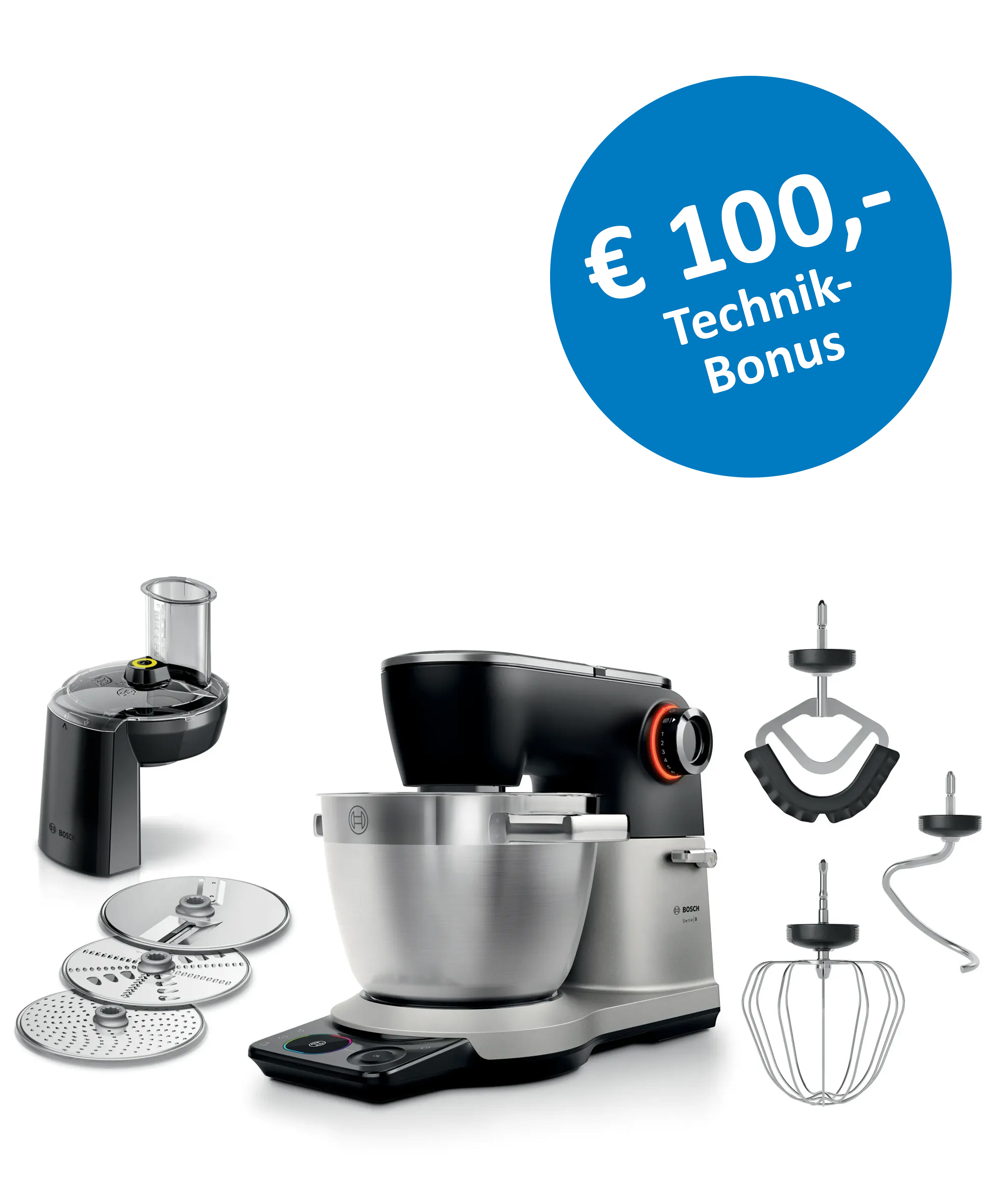 Küchenmaschine, Standmixer, Rührwerk, Mixerzubehör, Zubehörset