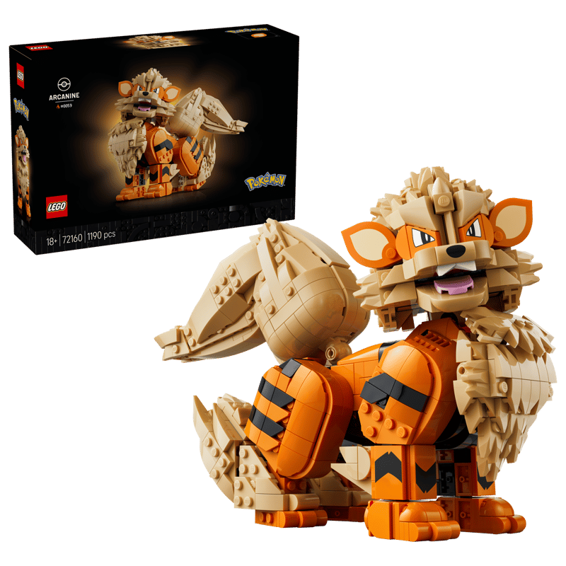 lego, baukasten, tier, orange, tan