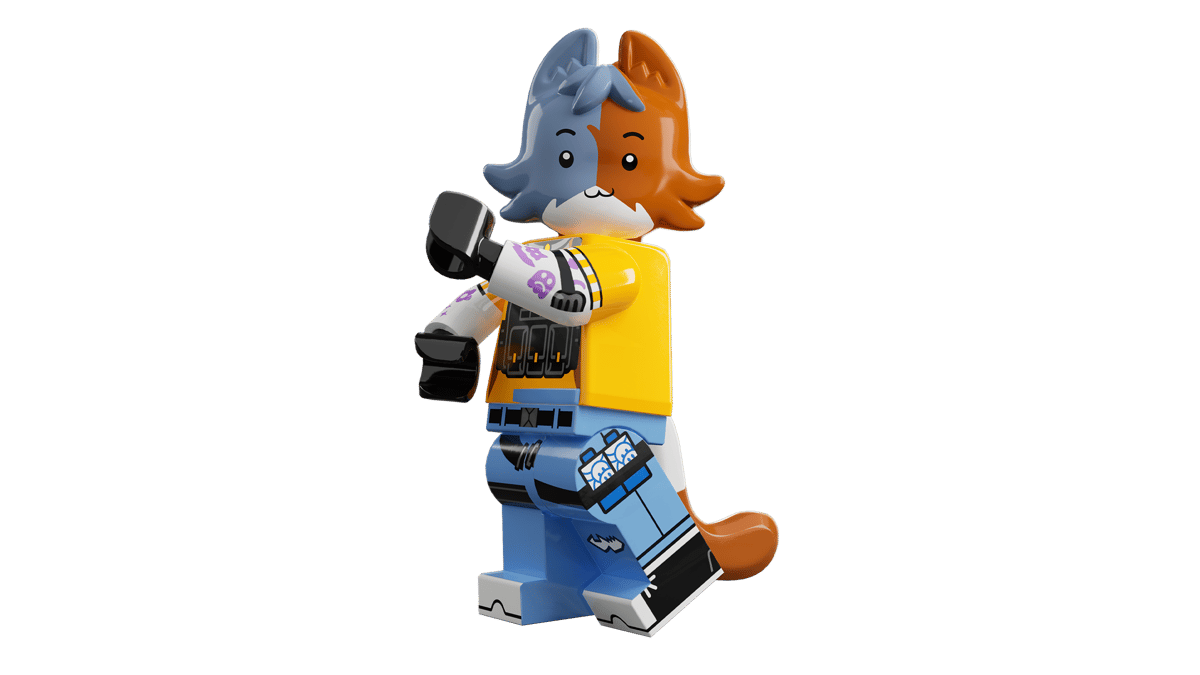 Lego Figur, Hund, Tierfigur, Kämpfer, Spielzeug