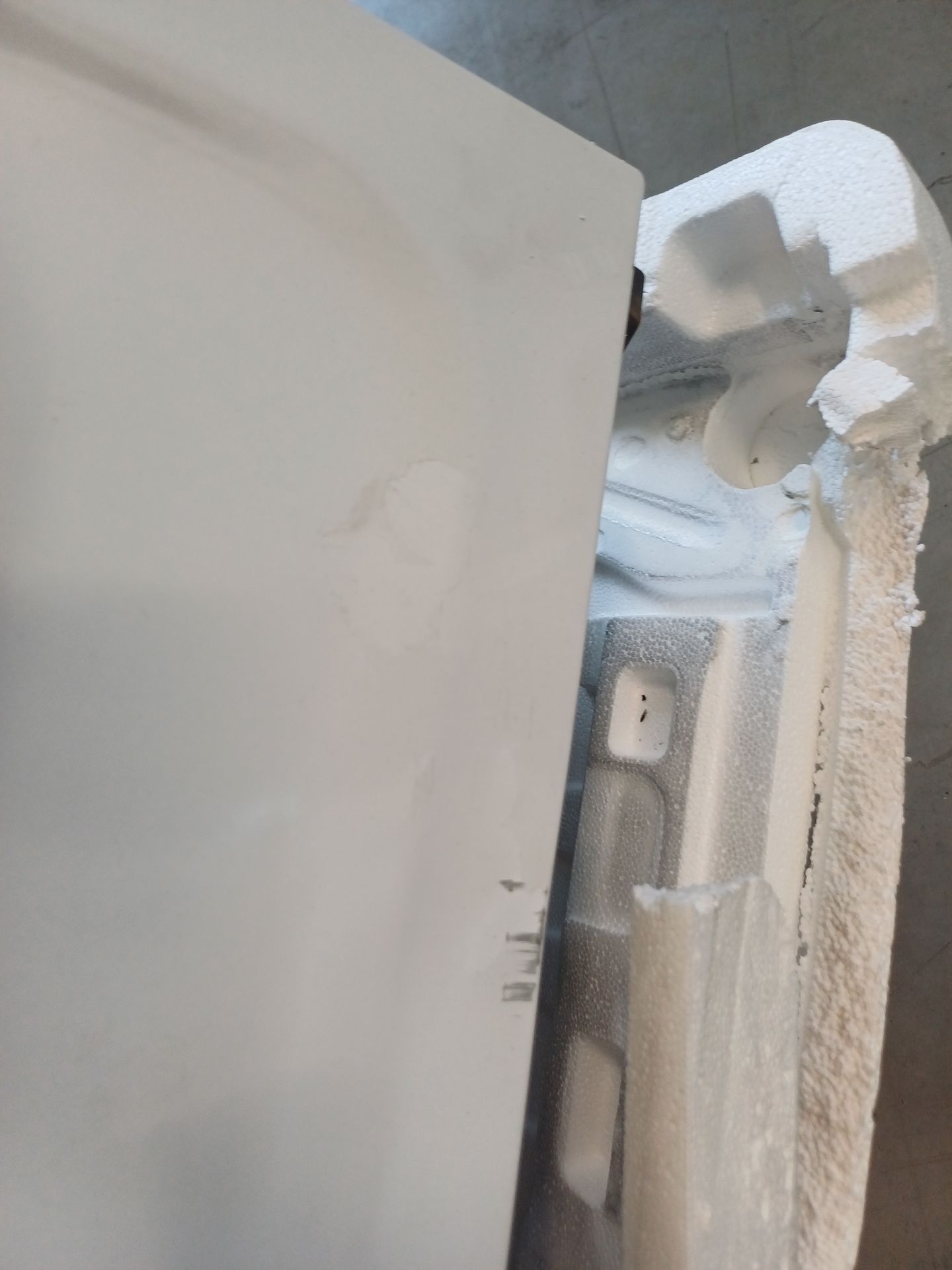 spülmaschine, frontlade, weiß, isolierung, verpackung