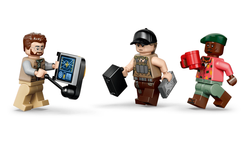 LEGO, Minifiguren, Fahrzeug, Grau, Abenteuer