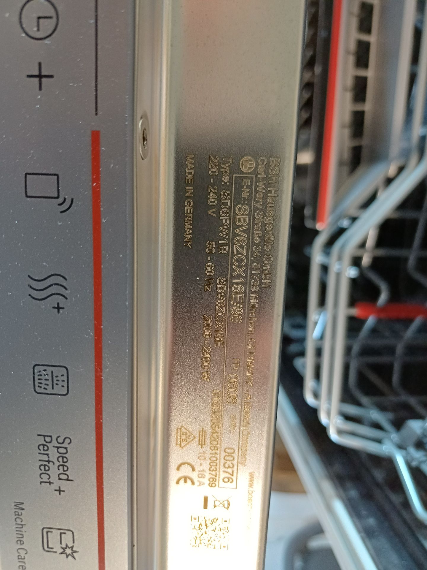 SBV6ZCX16E (BOSCH) Aussteller