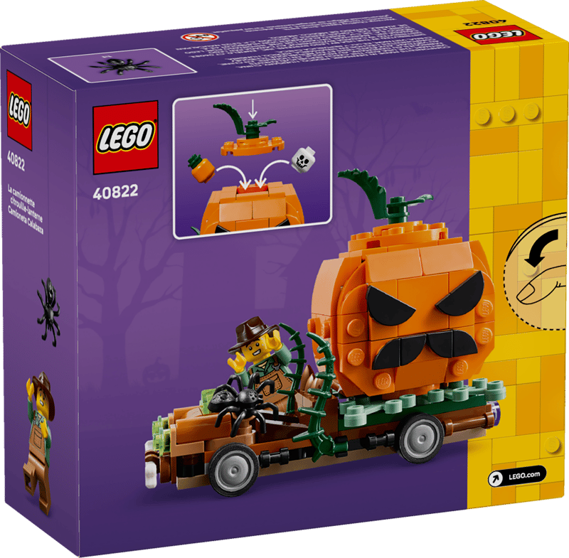Lego, Set, Kürbis, Spuk, Auto