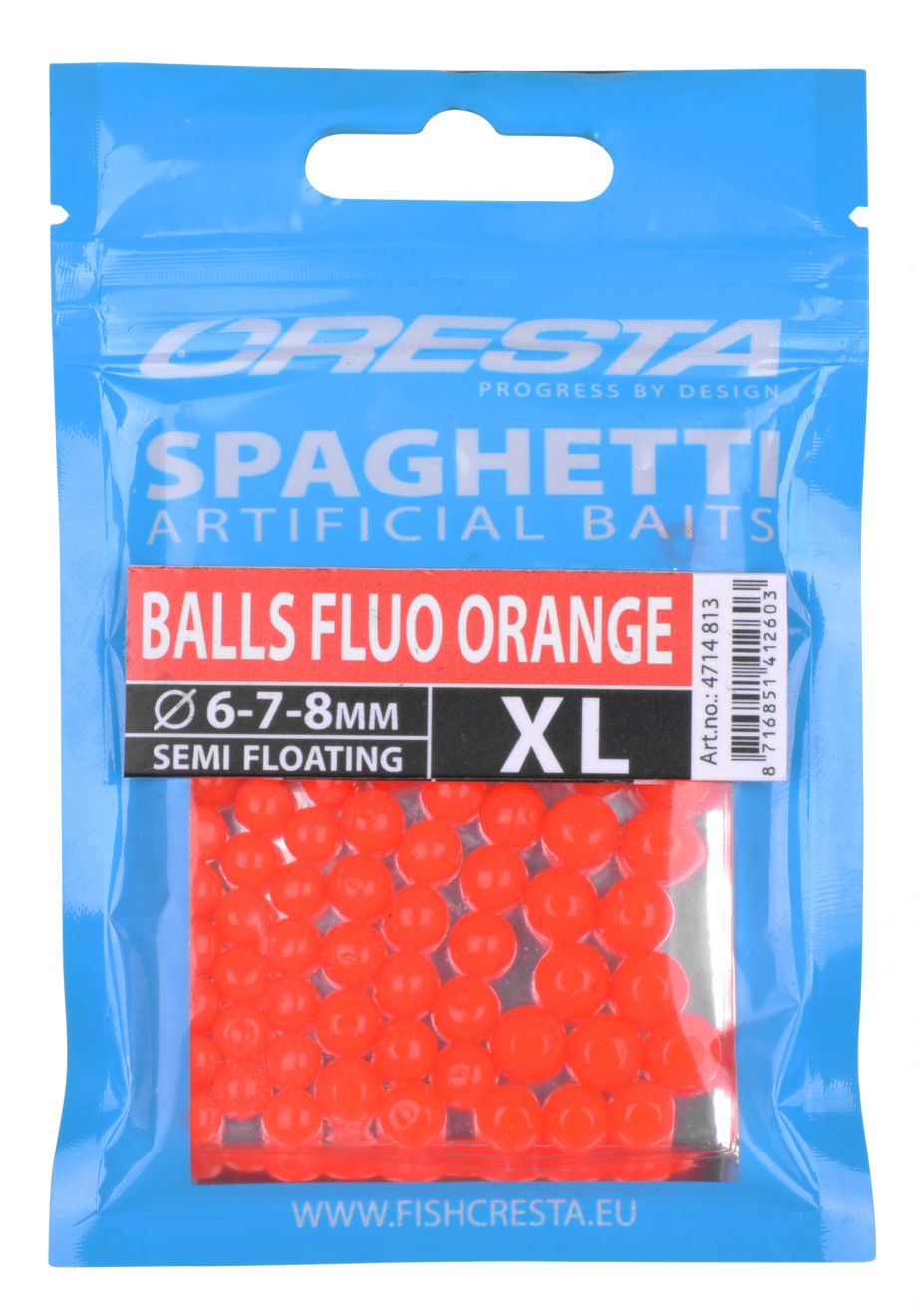 SPAGHETTI BALLS FLUO ORANGE XL SPAGHETTI BALLS FLUO ORANGE XL