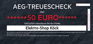 AEG Exklusiv Gutschein