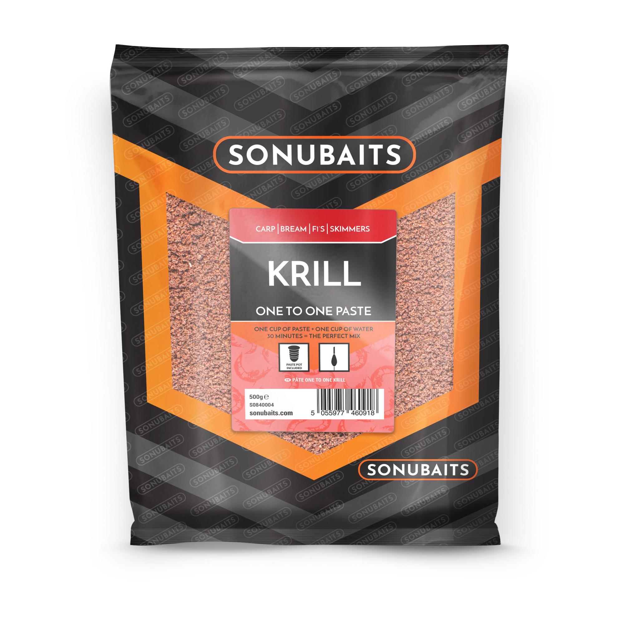 Krill Paste, One-to-one Paste, Krill, Angelhaken Köder, Sonubaits