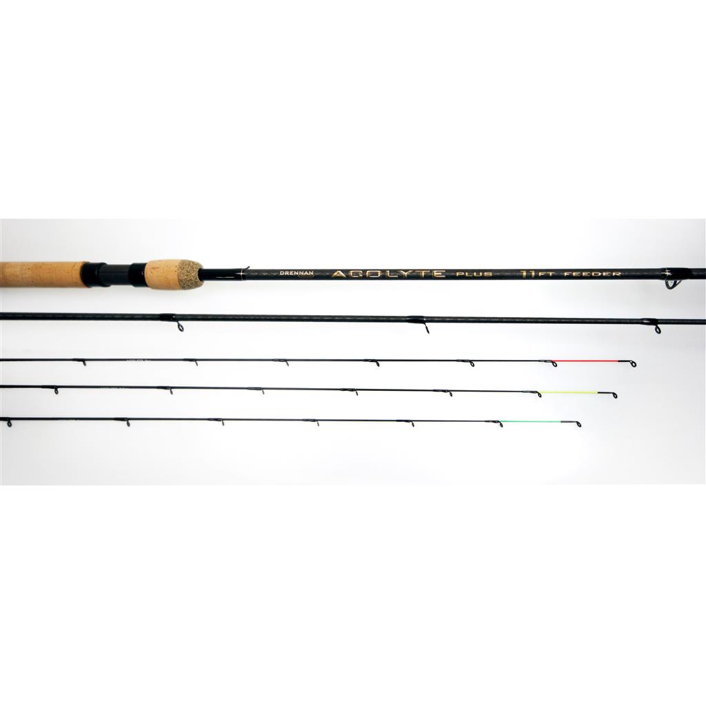Acolyte Plus Feeder 11ft Inkl. Tips 2/2,5/3oz Fischen, Draußen, Wasser, Angler, Person