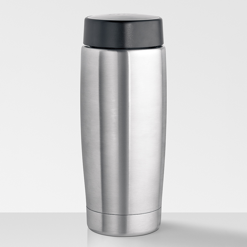 Edelstahl Isoliermilchbehälter 0,6 Liter (Jura) Aussteller