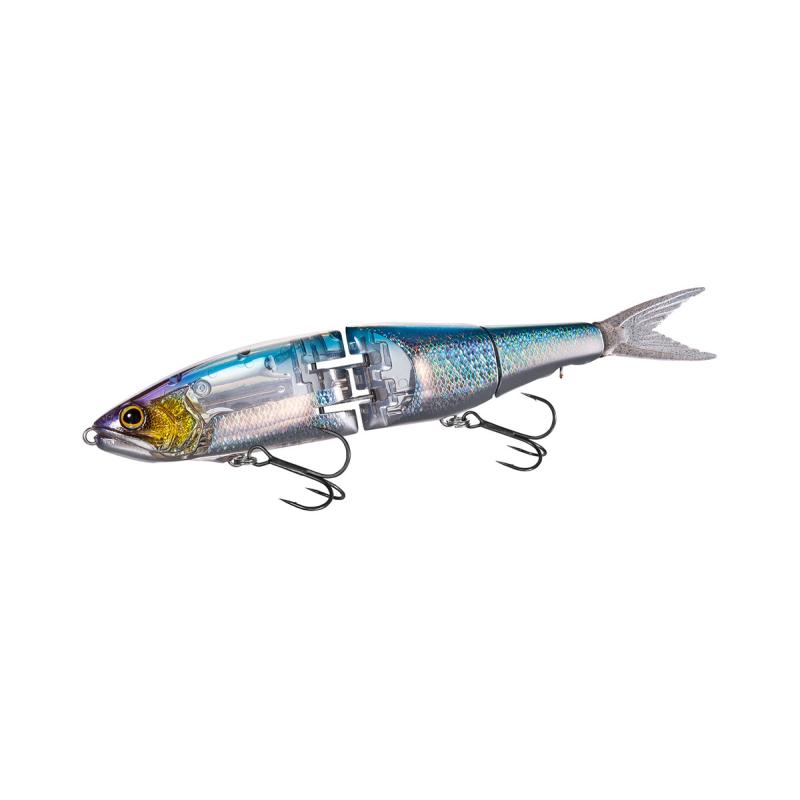 Angelnacke, Köderfisch, Gummifisch, Mehrgliedrig, Haken