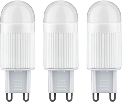 LED 3er-Pack Stiftsockel 2,4W G9 230V 2700K LED 3er-Pack Stiftsockel 2,4W G9 230V 2700K