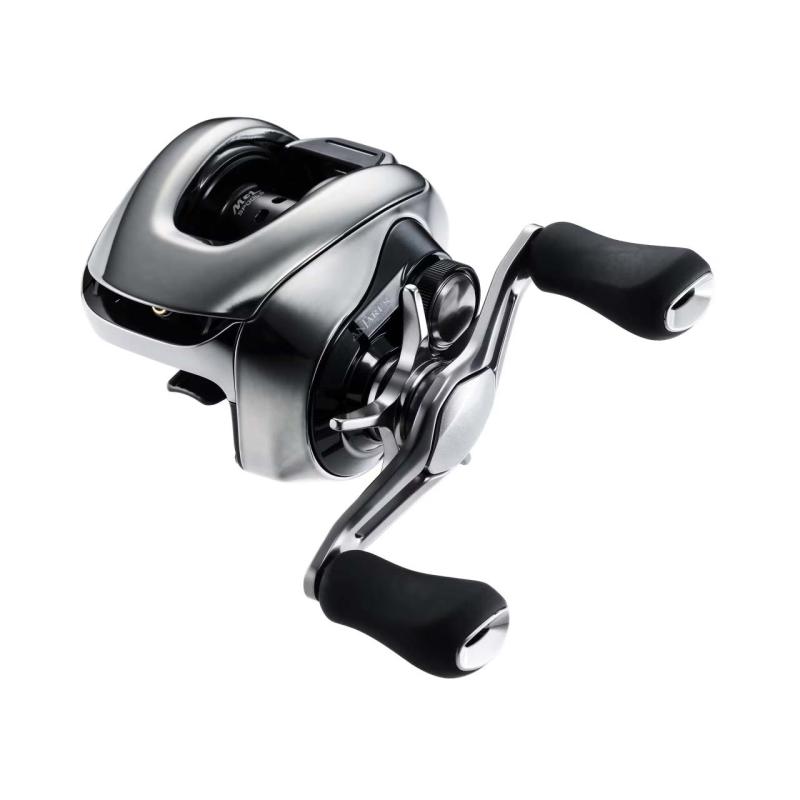 Angeln Rolle, Baitcasting, Metallische Oberfläche, Drehende Griffe, Kompakt