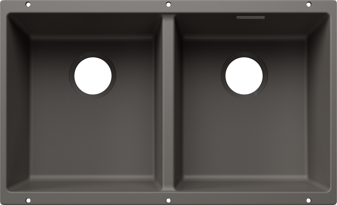 Doppeltes Waschbecken, Spüle, Hardware, Überwachen, Bildschirm