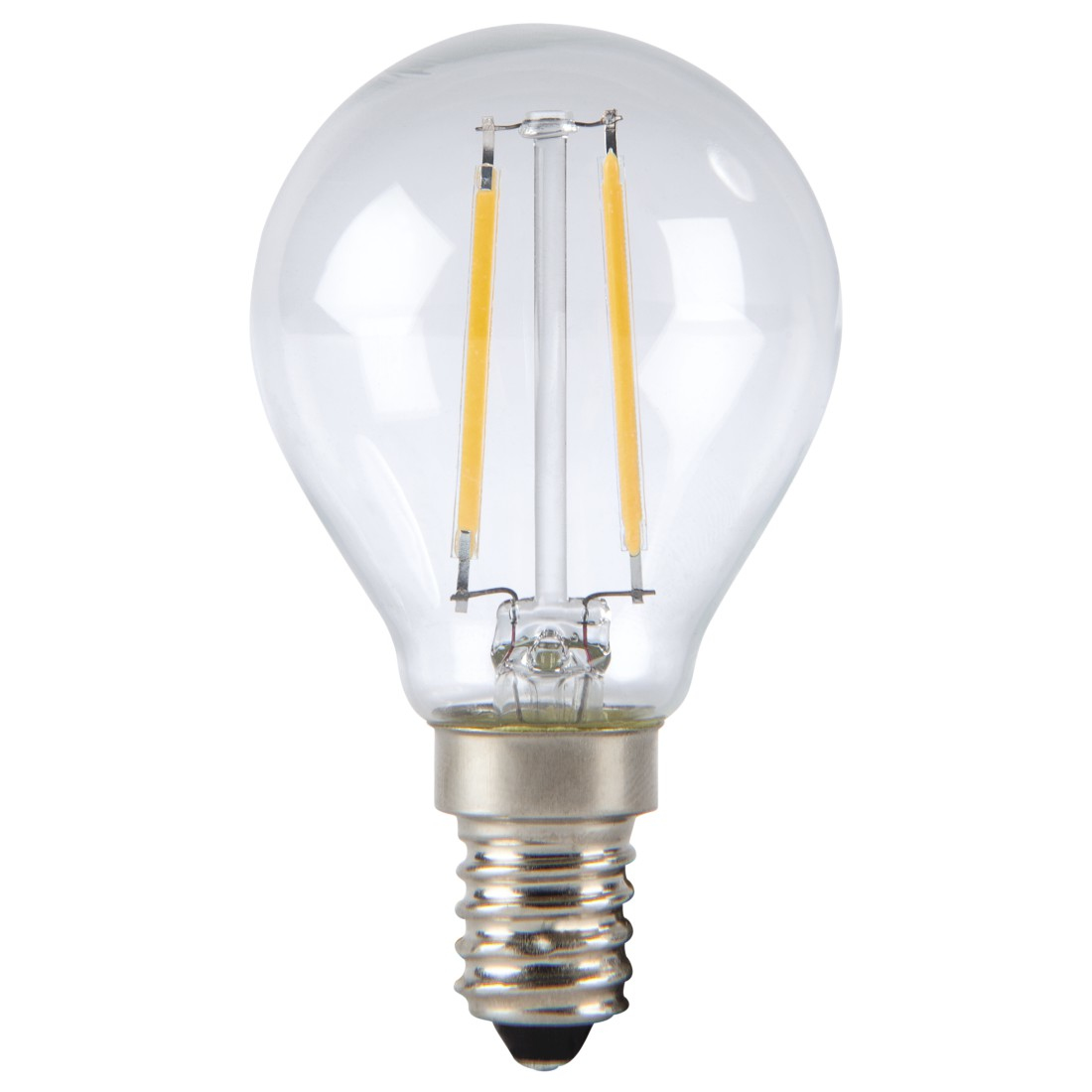LED-Filament, E14, 250lm ersetzt 25W, Tropfenlampe, Warmweiß (112836) LED-Filament, E14, 250lm ersetzt 25W, Tropfenlampe, Warmweiß (112836)