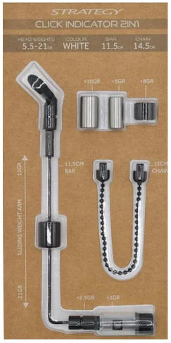 CLICK INDICATOR 2IN1 WHITE