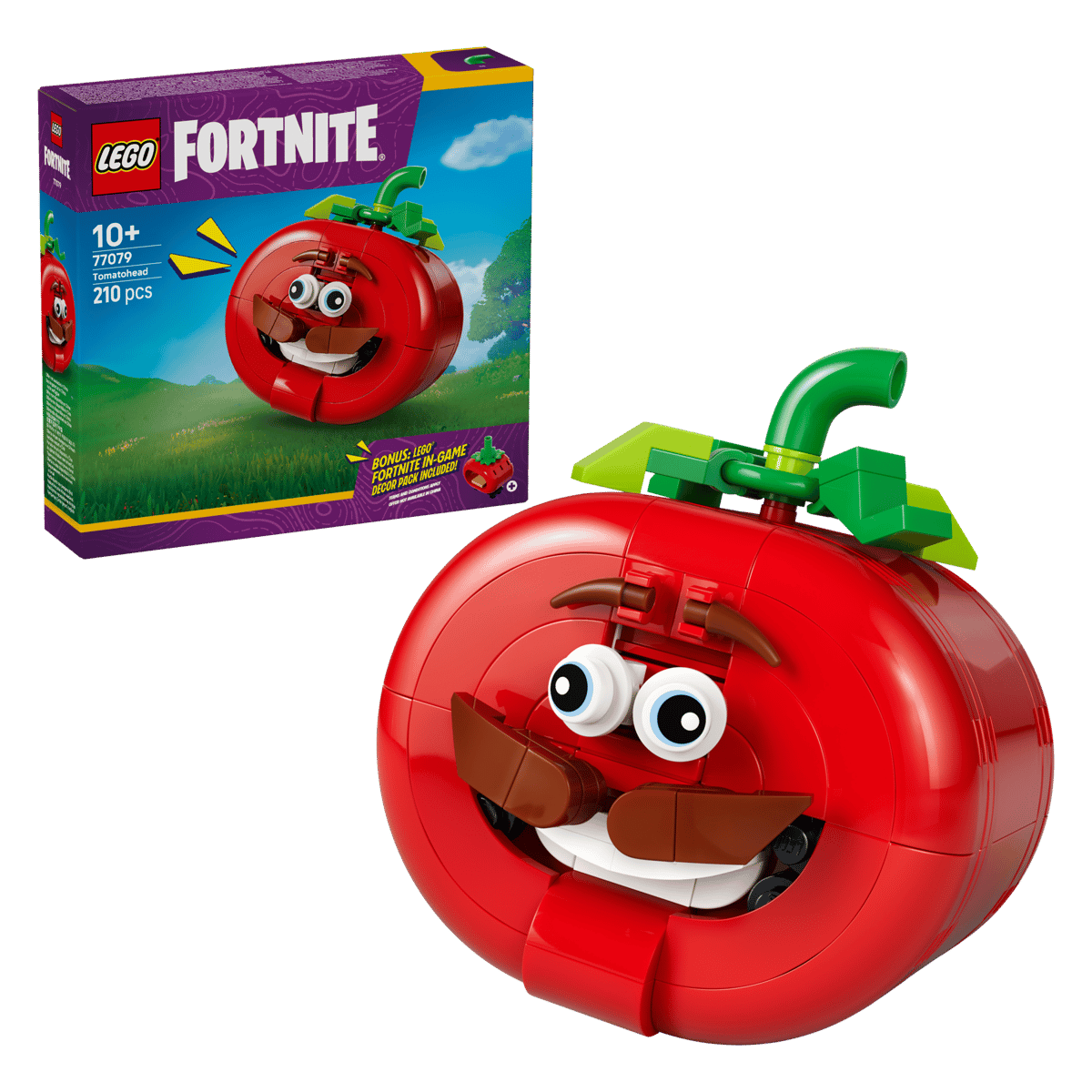 Lego, Fortnite, Tomatentopf, Roter Apfel, Klemmbaustein