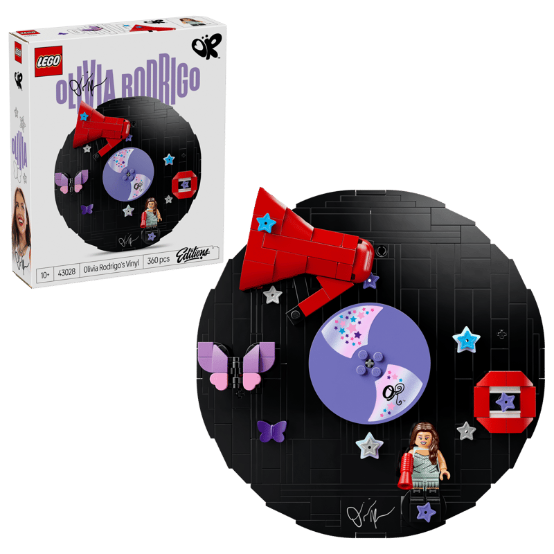 Lego, Vinyl, Rundscheibe, Olivia Rodrigo, Ediciones