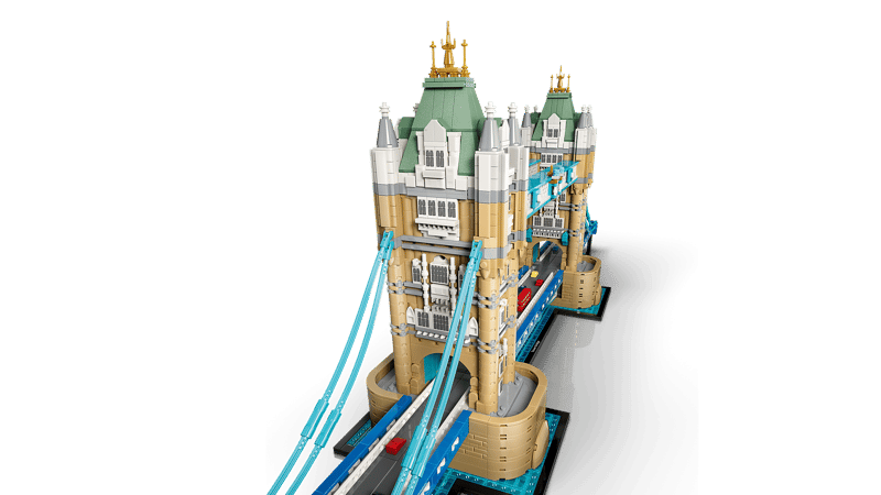 Brücke, Brücke-Lego, Lego-Modell, Stadtbrücke, Kabelbrücke