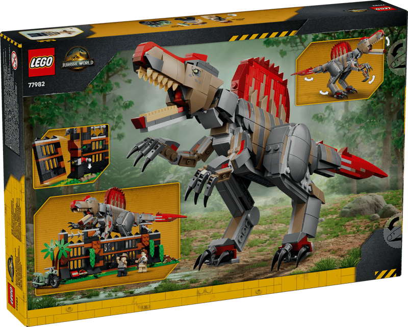 Flucht des Spinosaurus