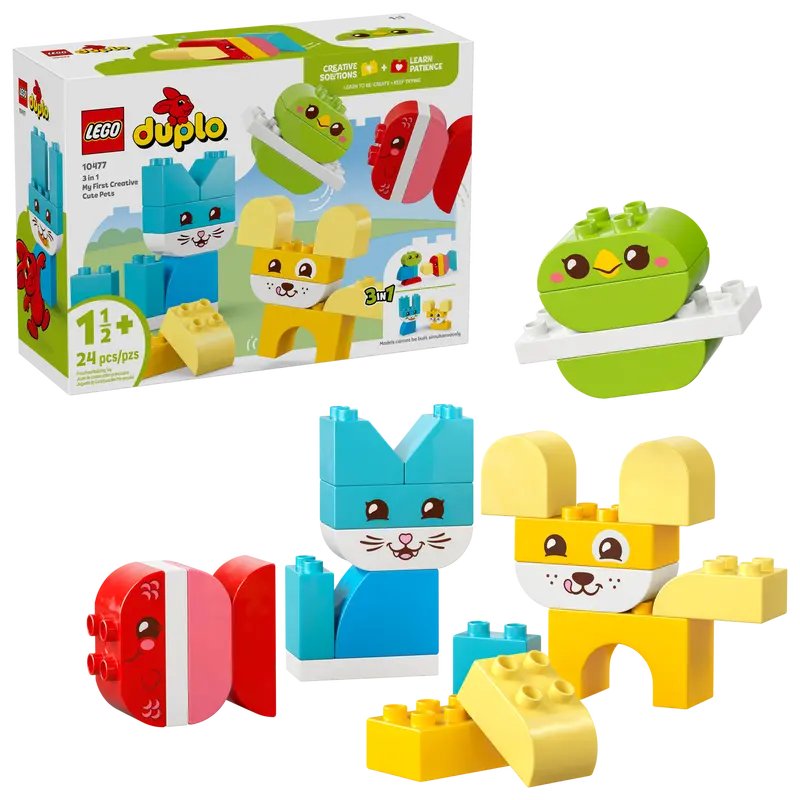 3-in-1 Kreative Tiere