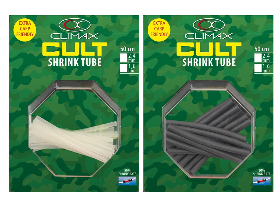 CULT Shrink Tube black 50cm 2,40mm  CULT Shrink Tube black 50cm 2,40mm