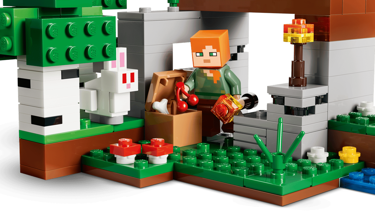 Lego, Miniatur, Figur, Garten, Schlange