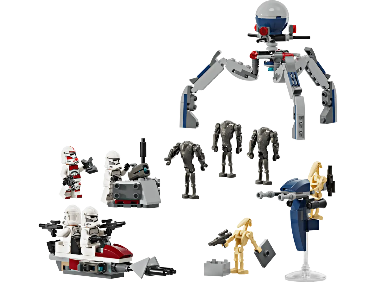 Clone Trooper & Battle Droid Battle Pack Clone Trooper & Battle Droid Battle Pack