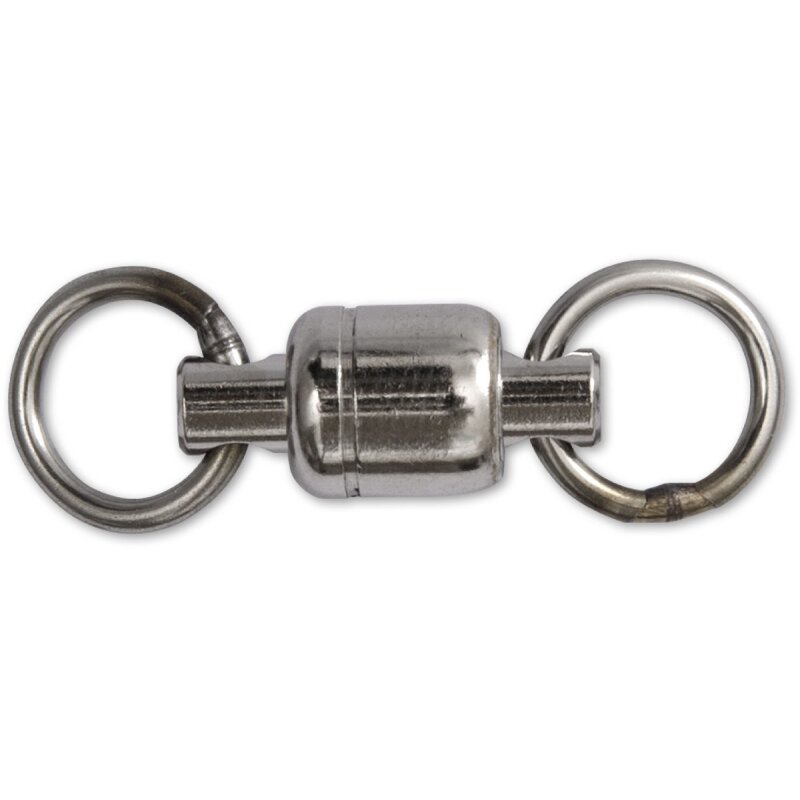 X-Strong Ball Bearing Swivel 4 black nickel 22mm  X-Strong Ball Bearing Swivel 4 black nickel 22mm