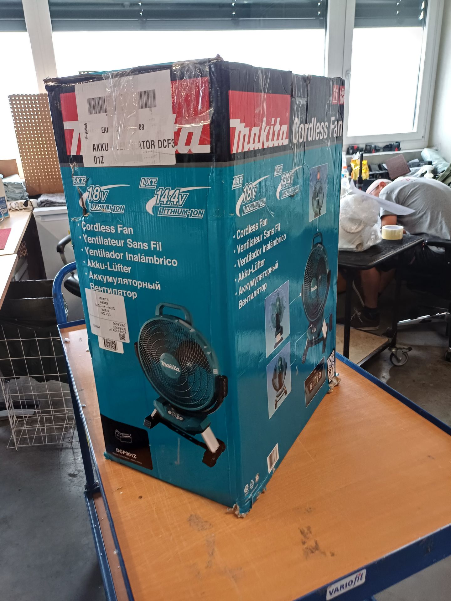 Akku-Lüfter, Ventilator, Kompaktlüfter, 18V, Makita