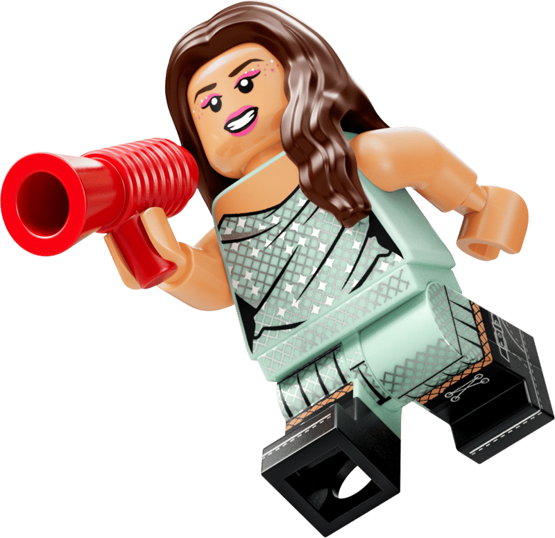 Figur, Playmobil, Mini-Figur, Lichtstrahl-Blaster, Outfit-Muster