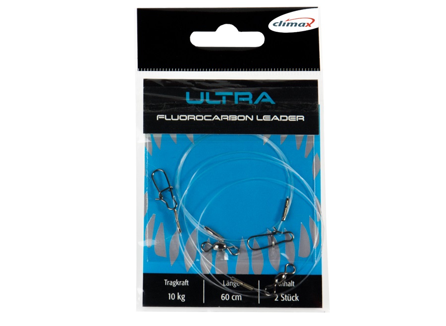 10kg 60cm Ultra Fluorocarbon, 2pc 10kg 60cm Ultra Fluorocarbon, 2pc