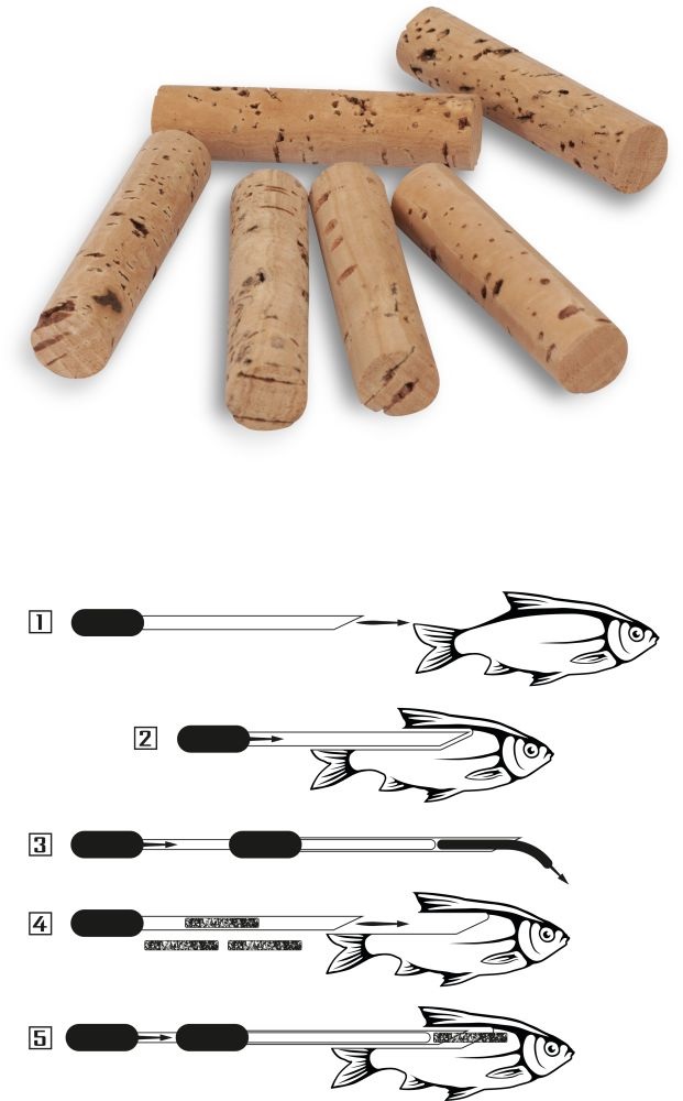 Kork-Sticks 5cm, d11mm Kork-Sticks 5cm, d11mm