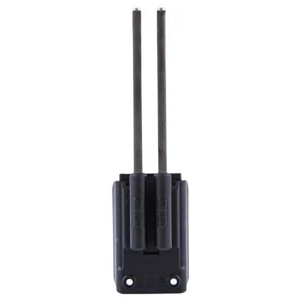 elektrischer stecker, zwei-poliger stecker, reihenklemmverbinder, spannungsstecker, elektronisches Bauteil